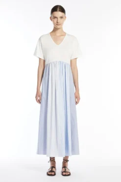 Dames jurk blauw