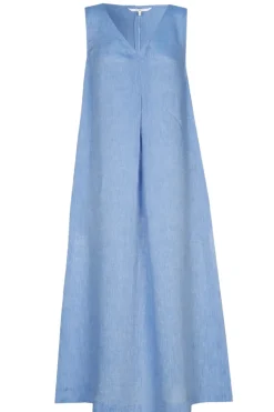 Dames jurk blauw
