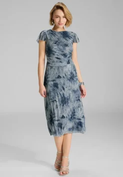 Dames jurk blauw