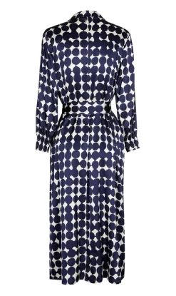 Dames jurk blauw