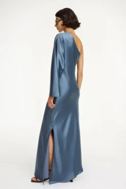 Dames jurk blauw