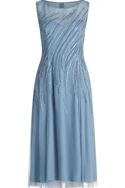 Dames jurk blauw