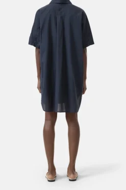 Dames jurk blauw