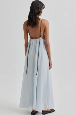 Dames jurk blauw