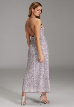 Dames jurk bruin