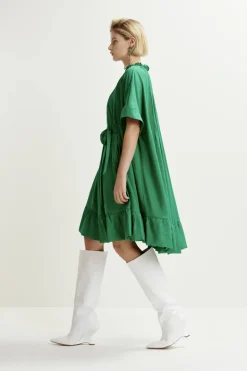 Dames jurk groen