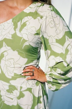 Dames jurk groen