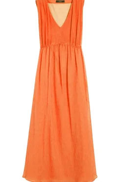 Dames jurk oranje