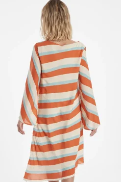Dames jurk oranje