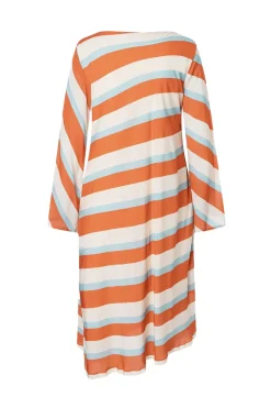 Dames jurk oranje