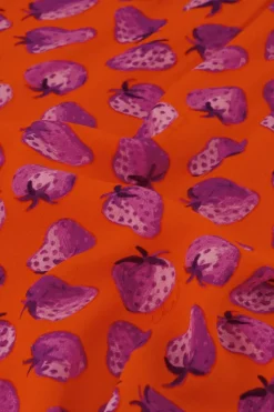 Dames jurk oranje