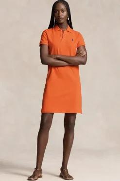 Dames jurk oranje