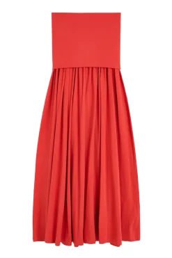 Dames jurk rood