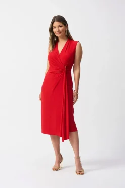 Dames jurk rood