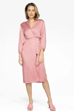 Dames jurk rose