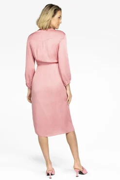 Dames jurk rose
