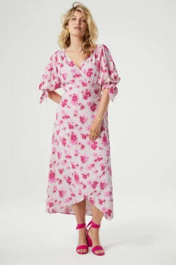 Dames jurk rose