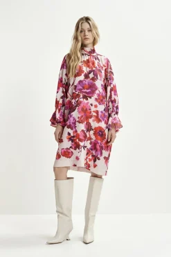 Dames jurk rose