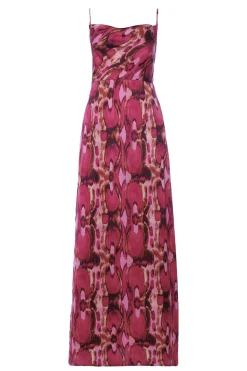 Dames jurk rose