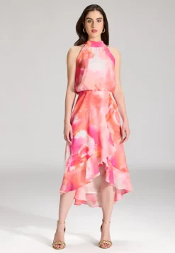 Dames jurk rose