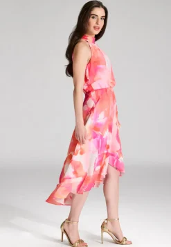 Dames jurk rose