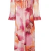 Dames jurk rose