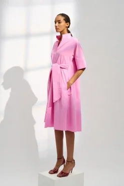Dames jurk rose
