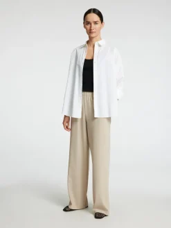 Dames legging ecru