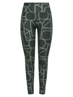 Dames legging groen