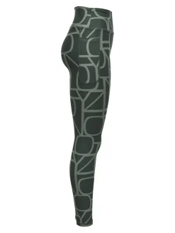 Dames legging groen