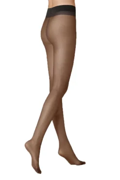 Dames panty zwart