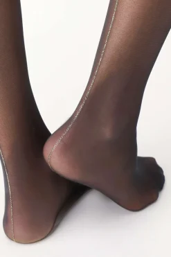 Dames panty zwart