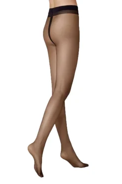 Dames panty zwart