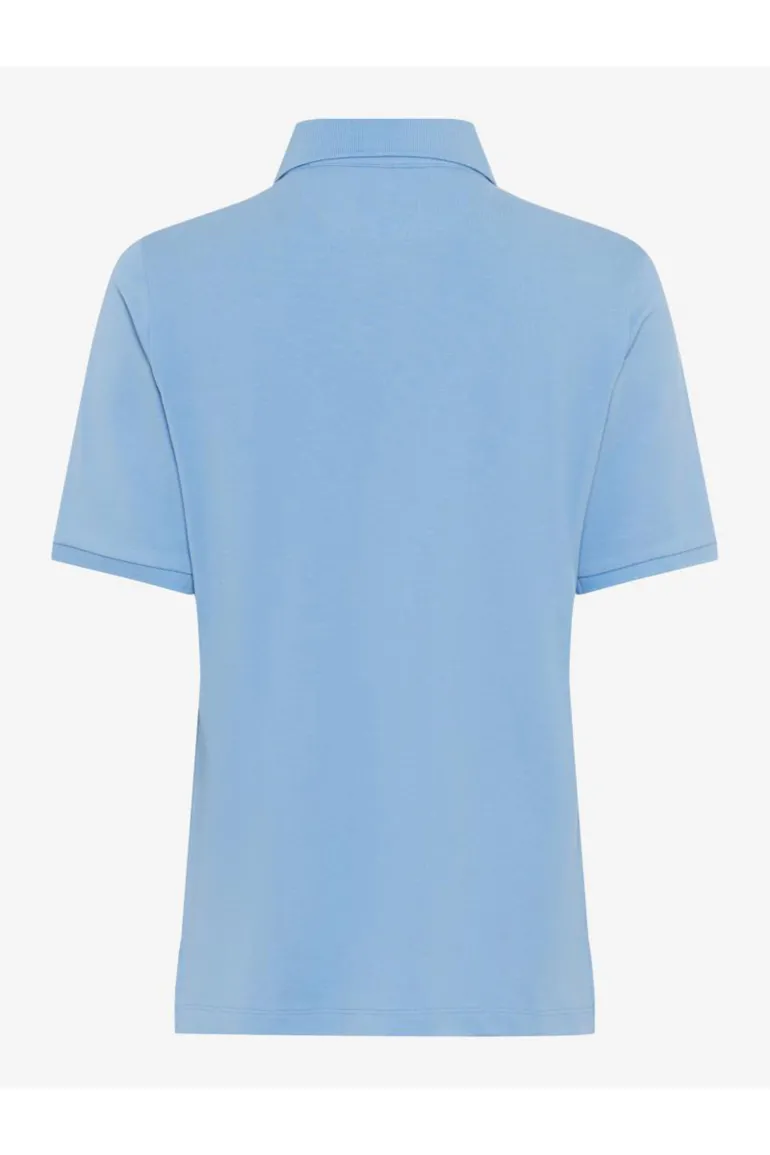 Dames polo geel