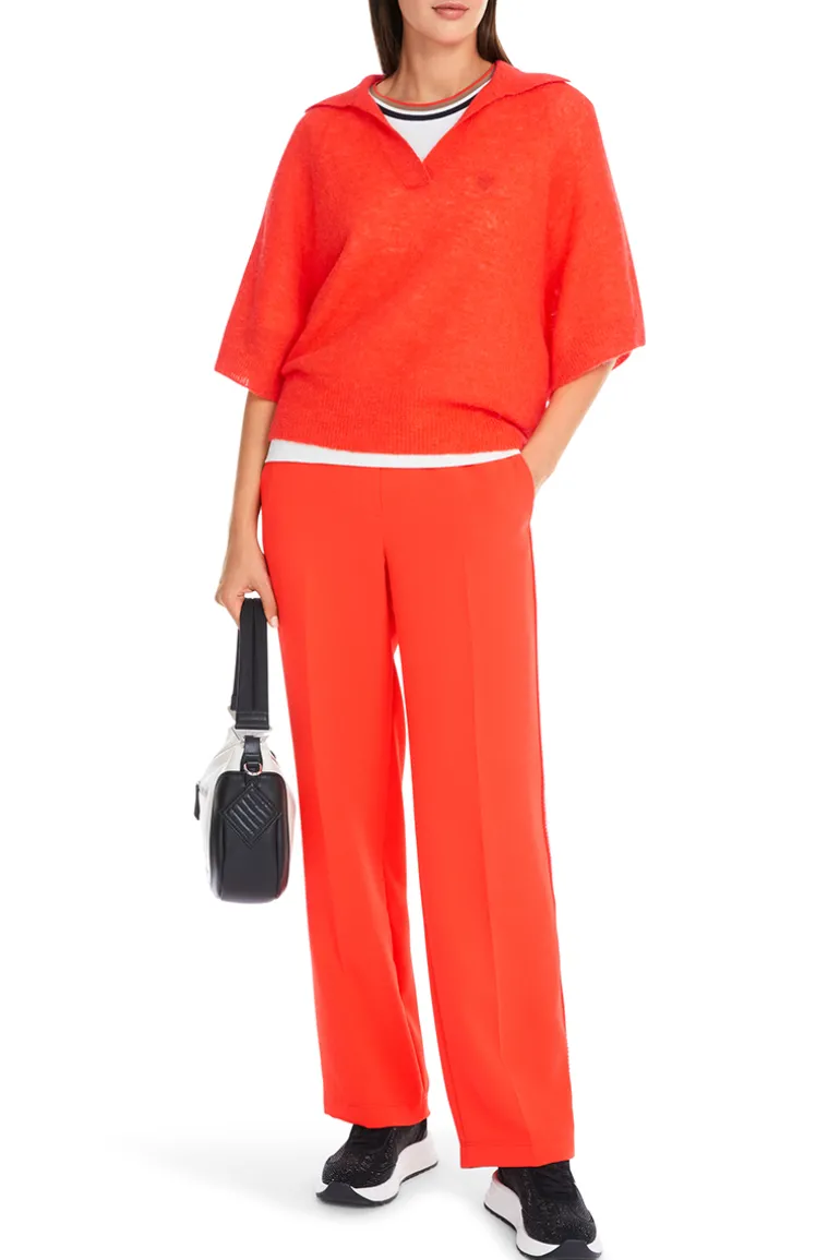 Dames polo rood