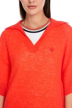 Dames polo rood