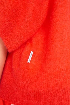 Dames polo rood