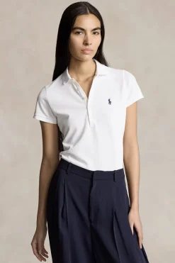 Dames polo wit