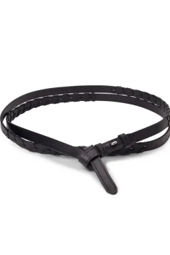 Dames riem zwart