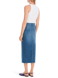 Dames rok blauw