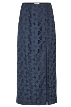 Dames rok blauw