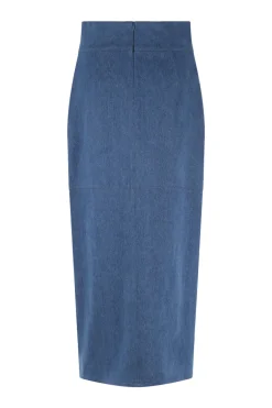 Dames rok blauw