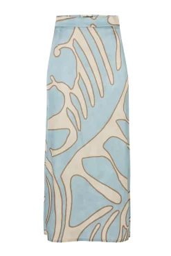 Dames rok blauw