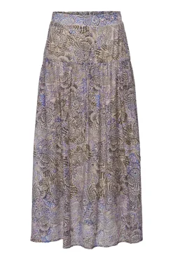 Dames rok blauw