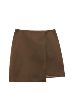 Dames rok bruin