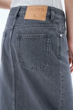 Dames rok grijs