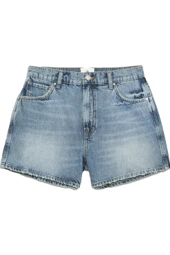 Dames short blauw