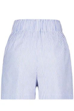 Dames short blauw