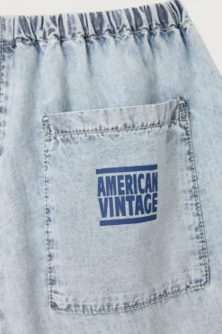 Dames short blauw