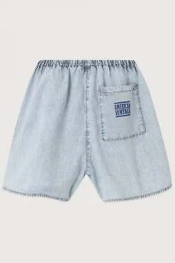 Dames short blauw